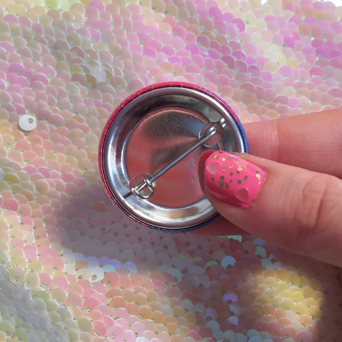 Vintage-Look My Little Pony Trans Pride Button