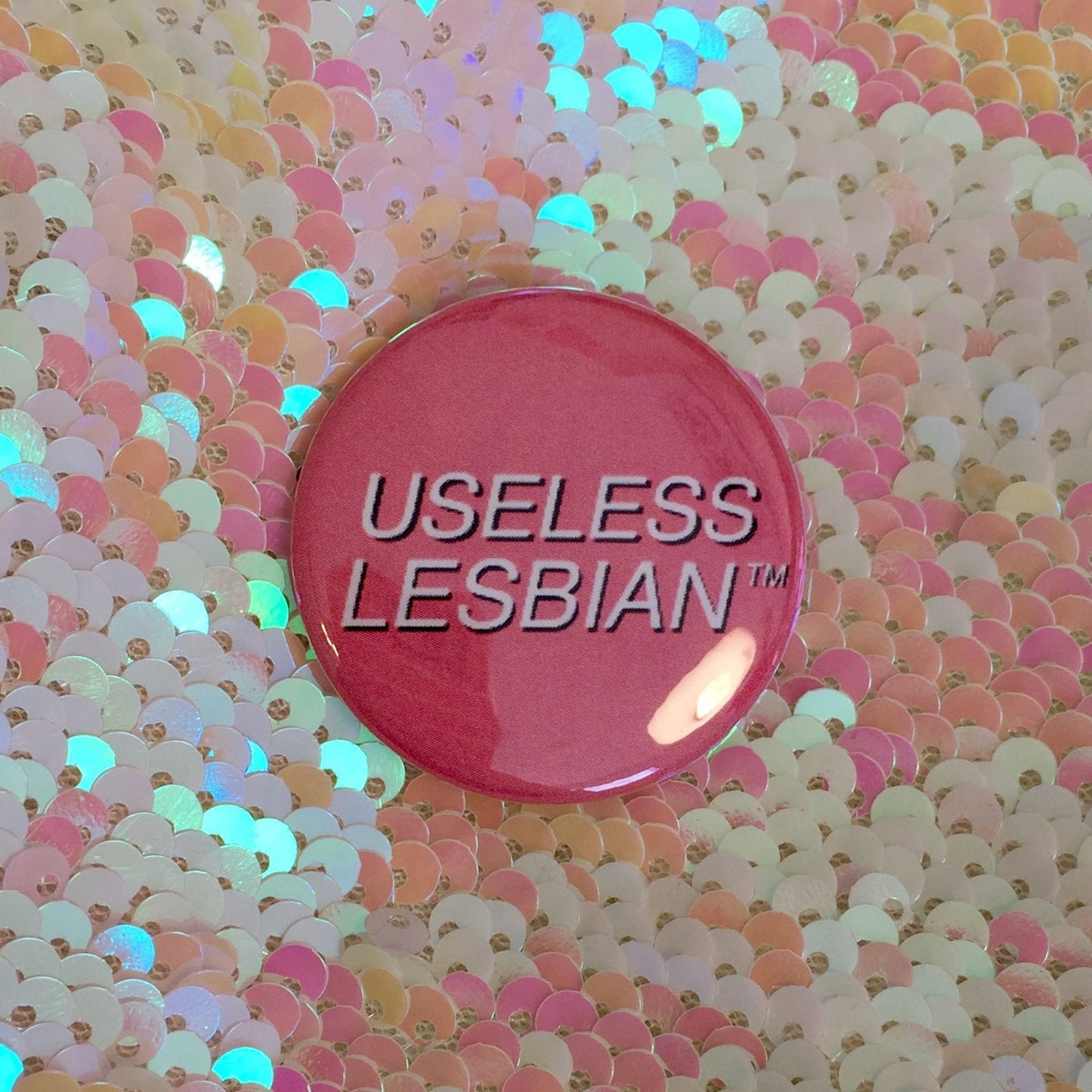 Useless Lesbian™ Button
