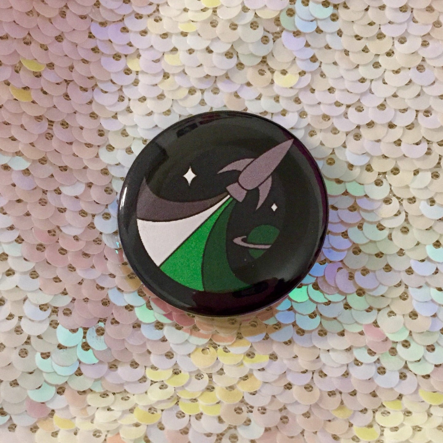 Aero-Mantic Space Explorer Button