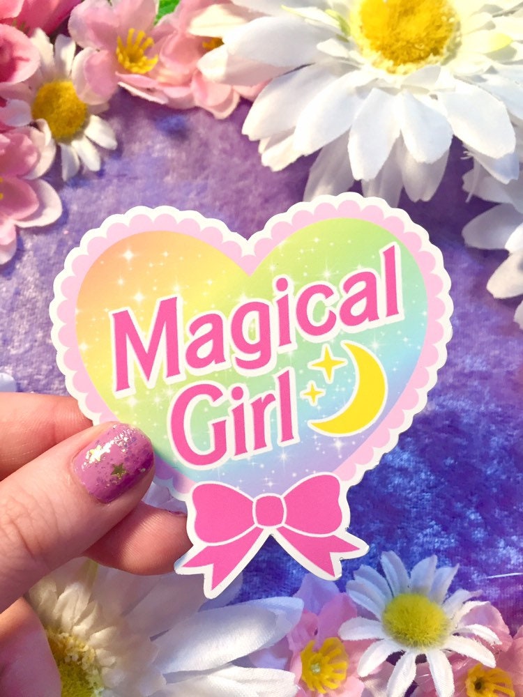 Magical Girl Vinyl Sticker
