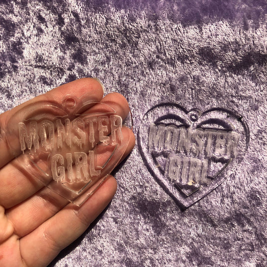 Monster Girl Earrings Silicone Mold