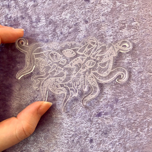 Monster Statement Necklace Silicone Mold