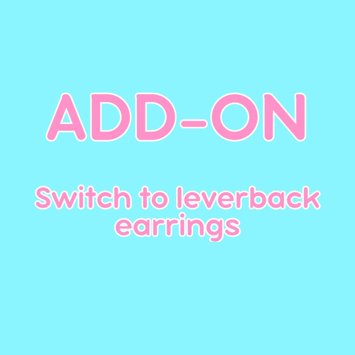 ADD-ON: Hypoallergenic earring hooks
