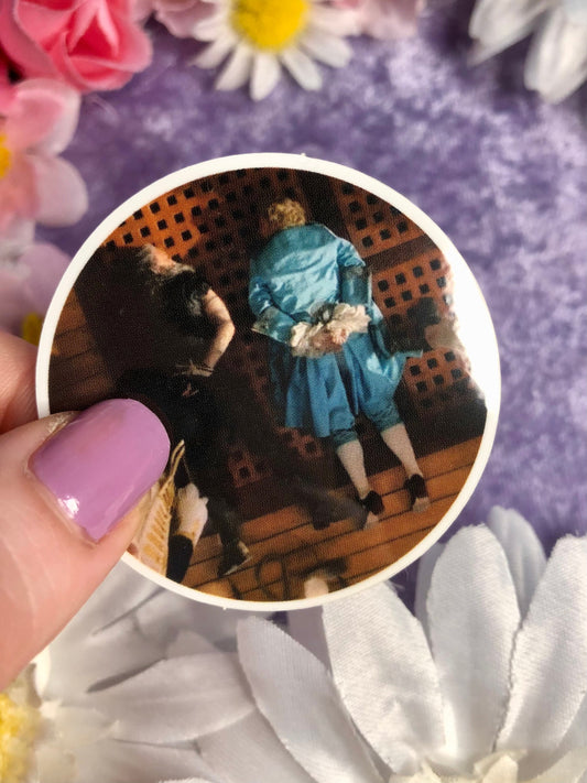 The Gay Pirate Foot Touch Vinyl Sticker