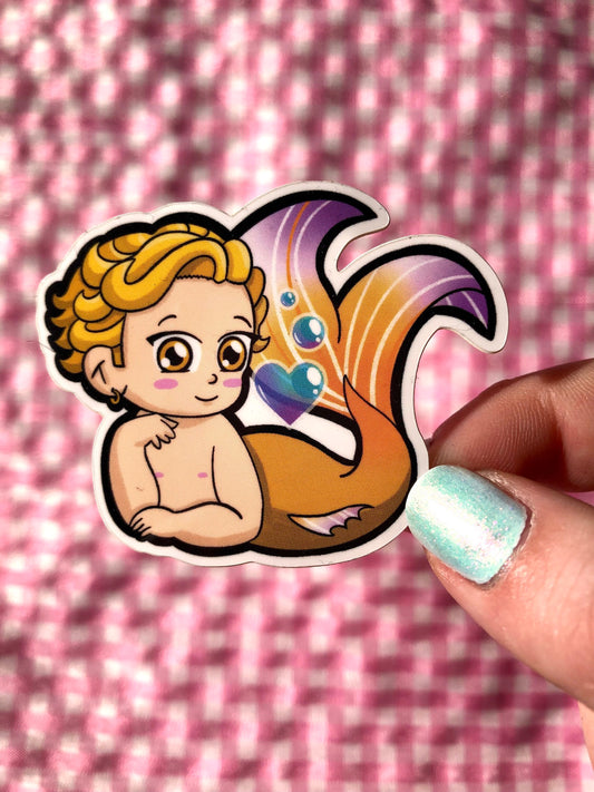 Mermaid Stede Vinyl Sticker