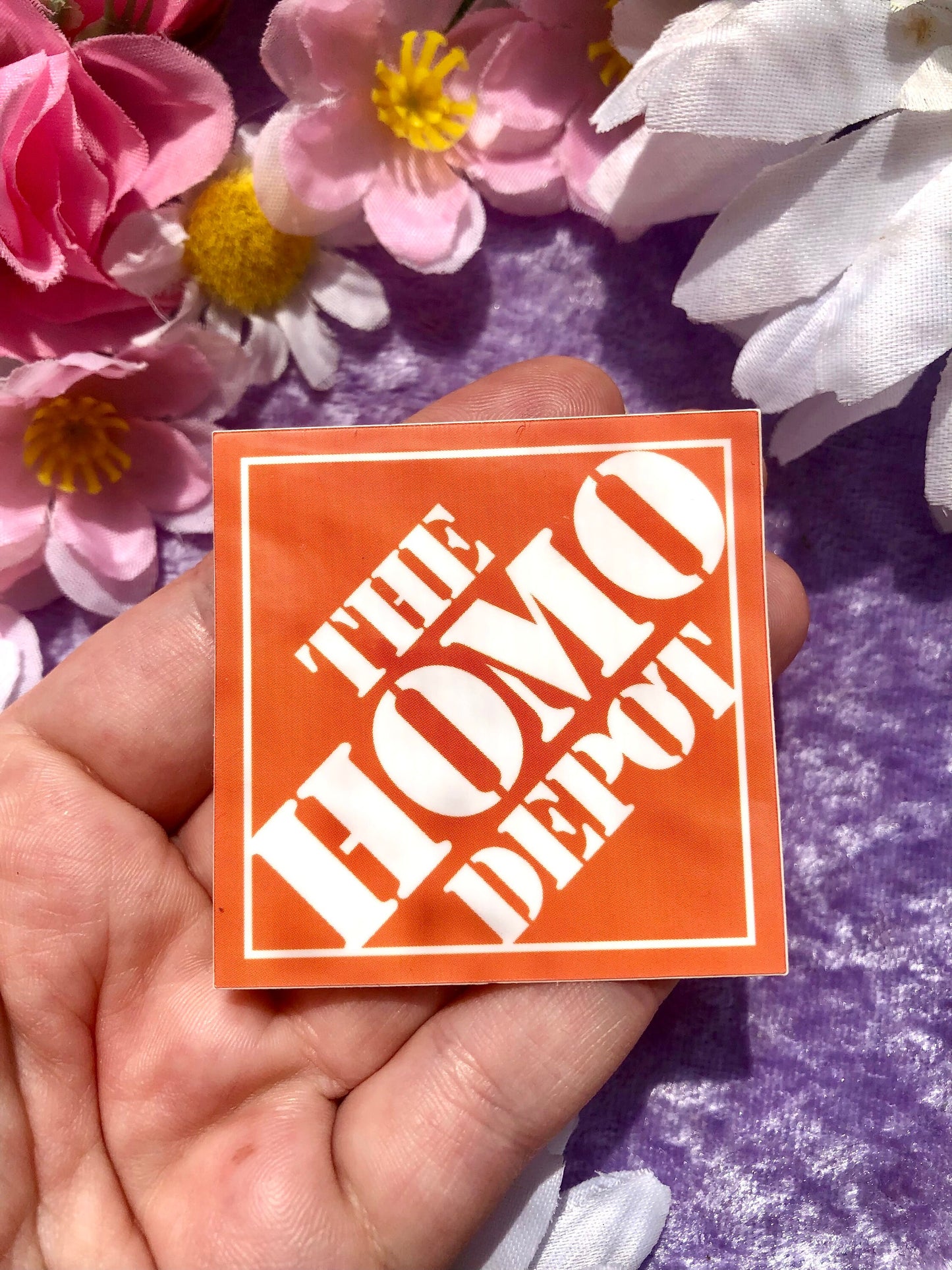 Homo Depot Sticker