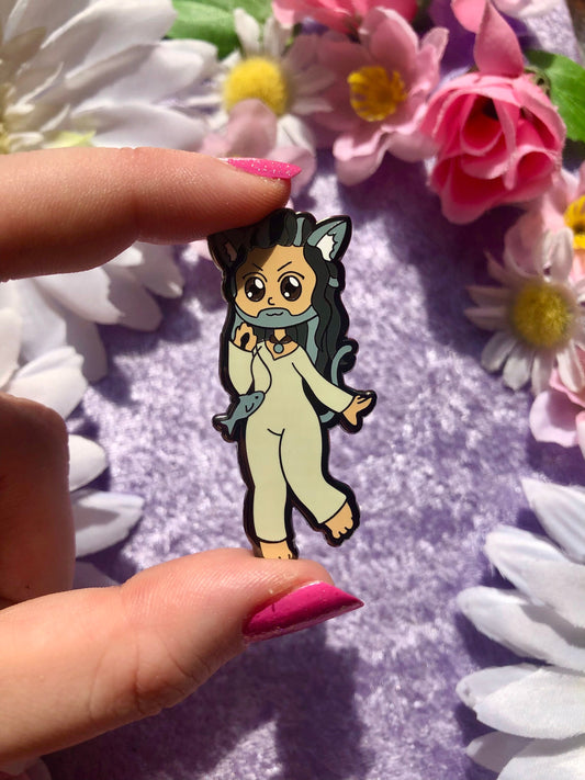 Catbeard Enamel Pin