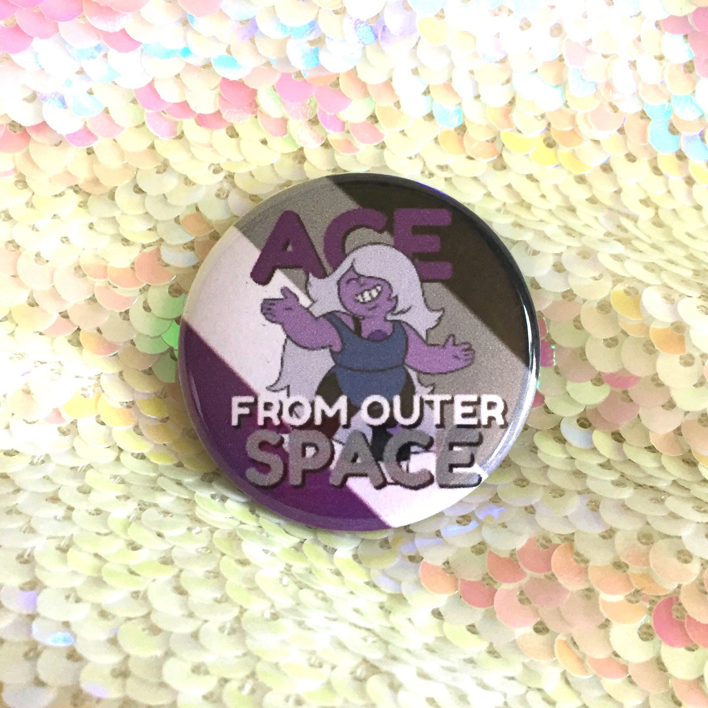 Amethyst ACE FROM SPACE Button