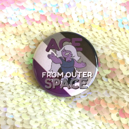 Amethyst ACE FROM SPACE Button