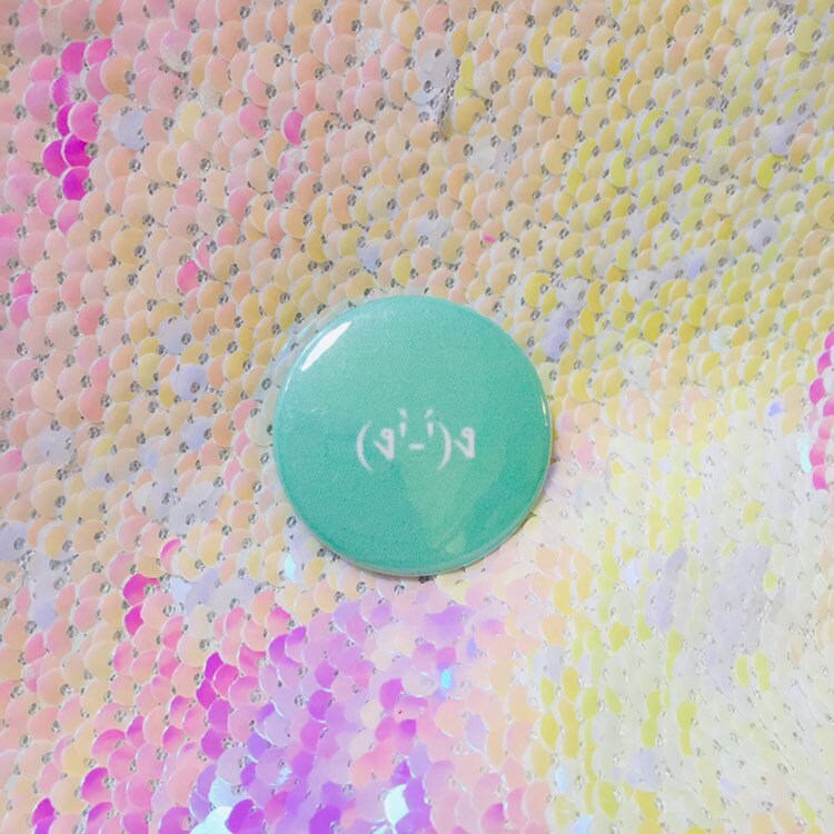 Fight Me Emoticon Pin