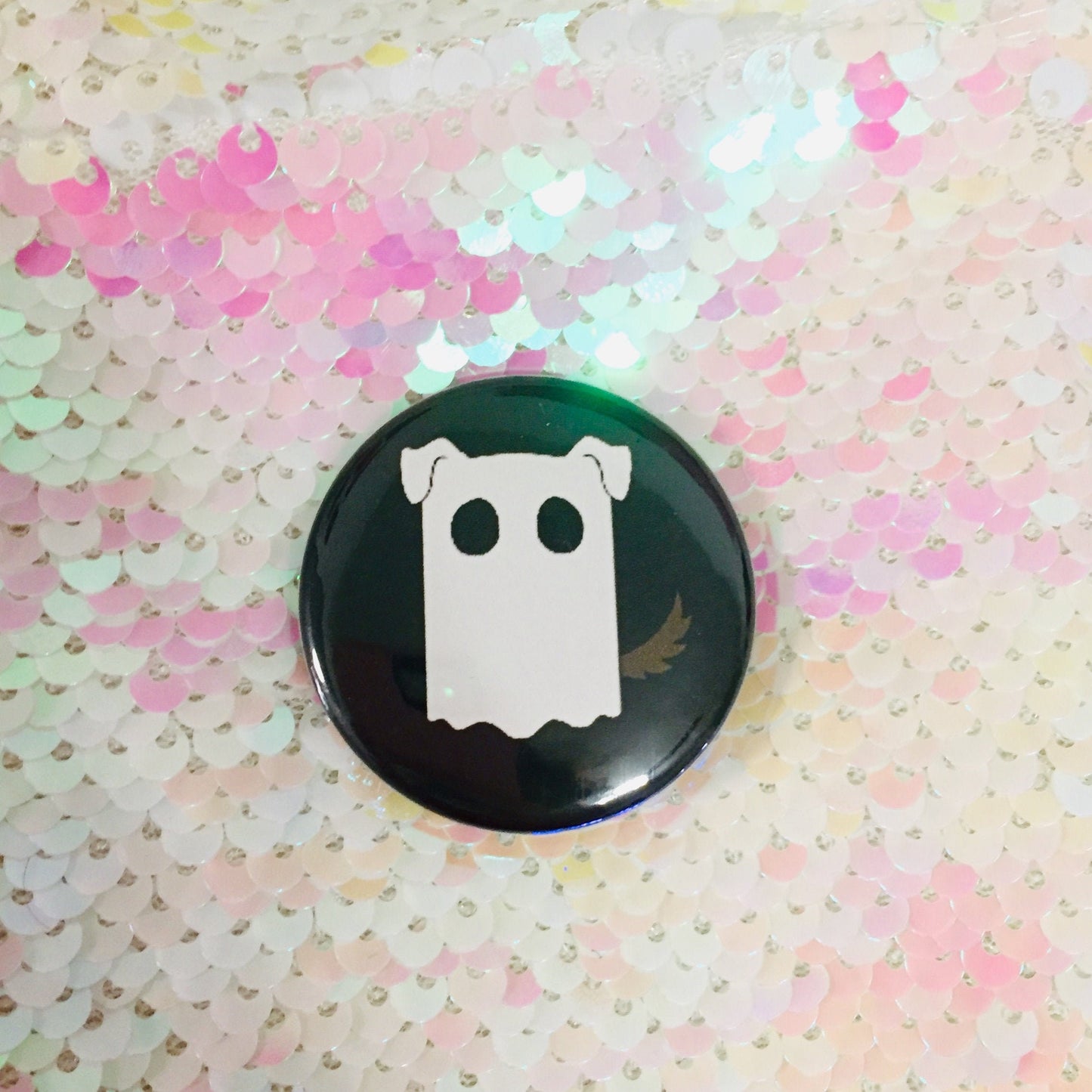 Ghost Puppy Button