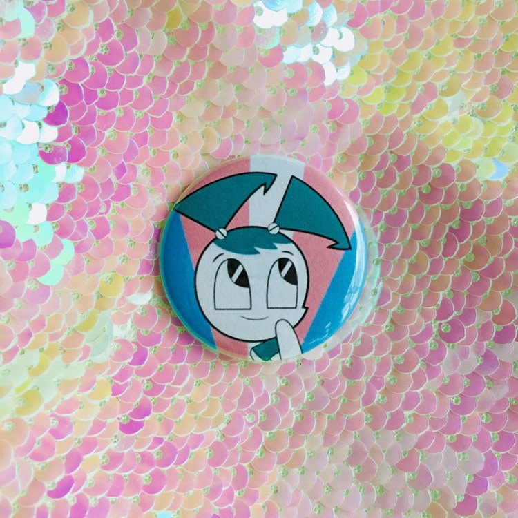Jenny Wakeman Trans Pride Button
