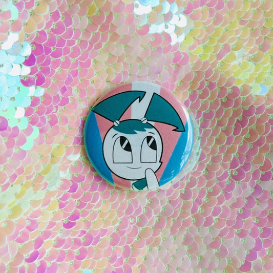 Jenny Wakeman Trans Pride Button