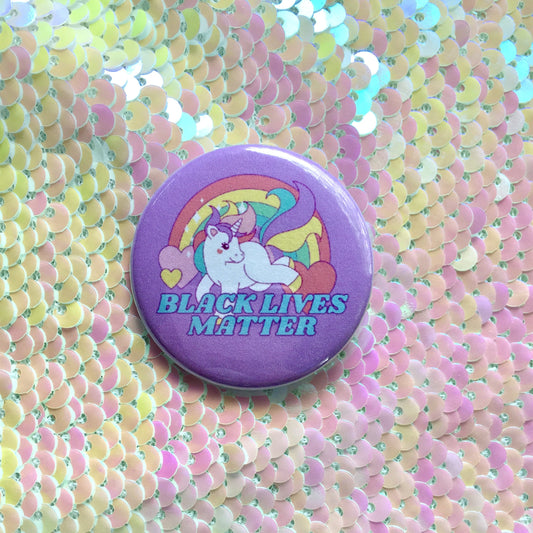 Black Lives Matter Pastel Button