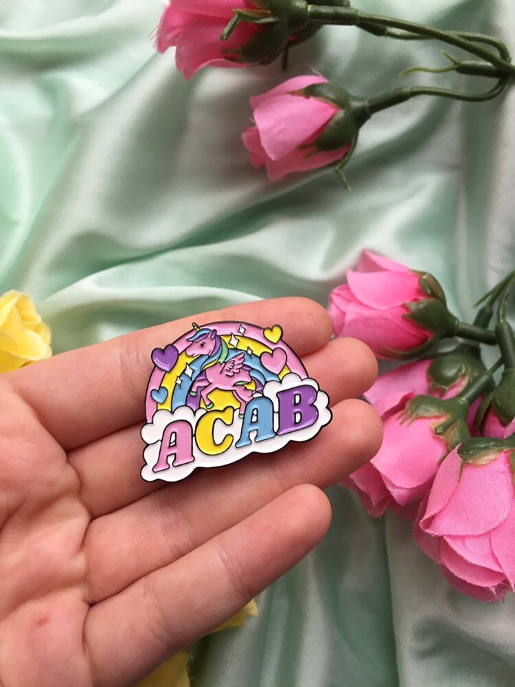 ACAB Pastel Kawaii Enamel Pin