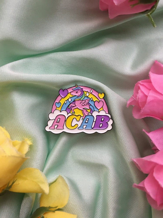 ACAB Pastel Kawaii Enamel Pin
