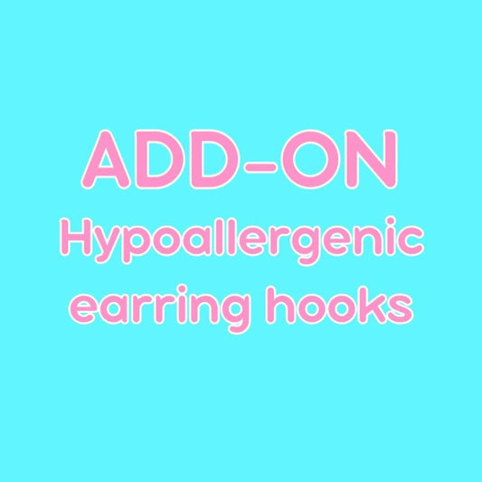 ADD-ON: Hypoallergenic earring hooks