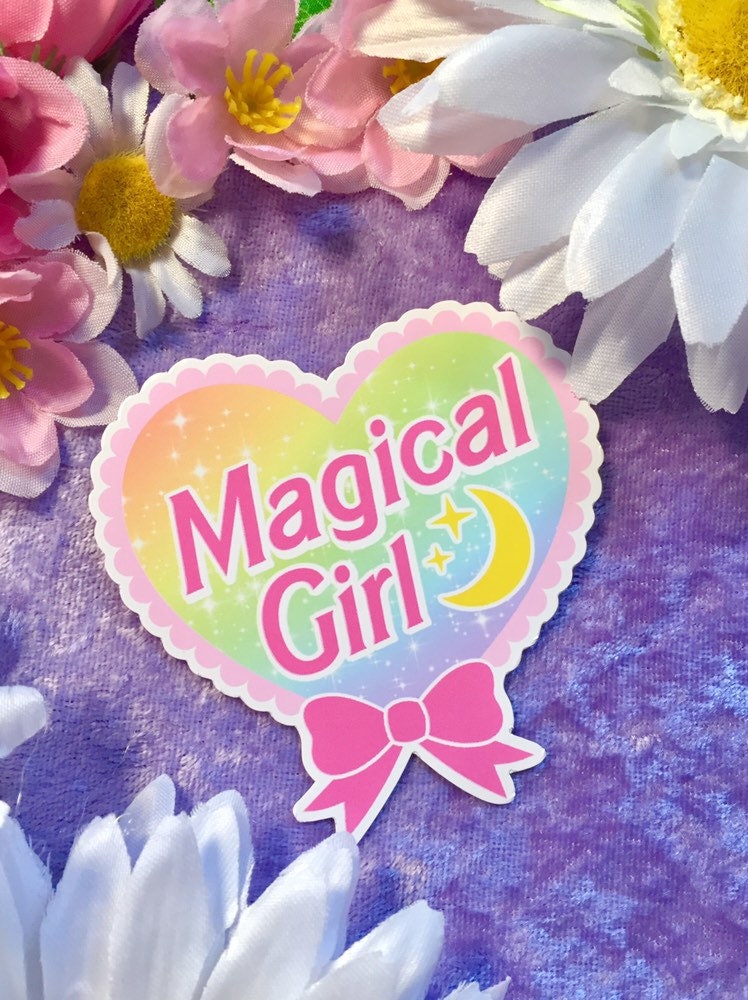 Magical Girl Vinyl Sticker