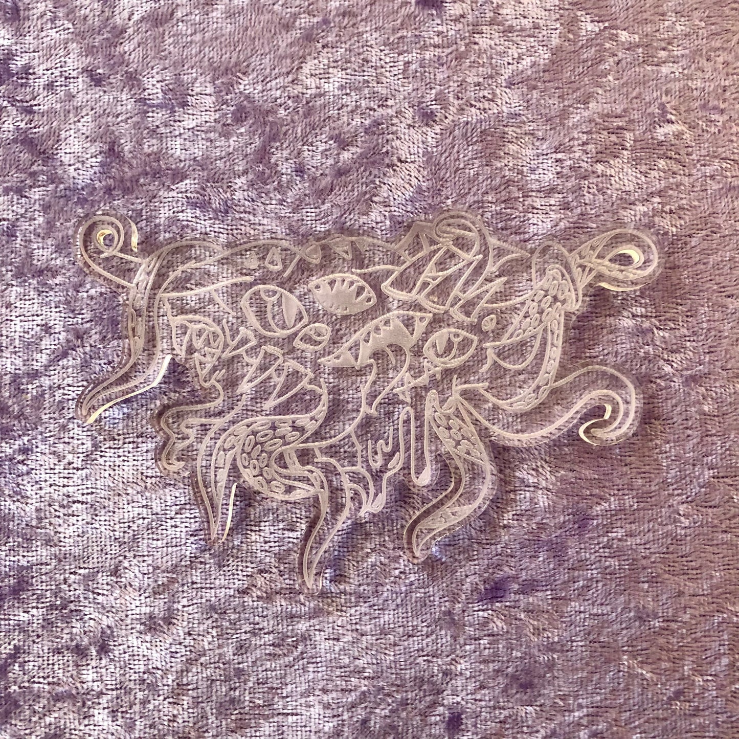 Monster Statement Necklace Silicone Mold