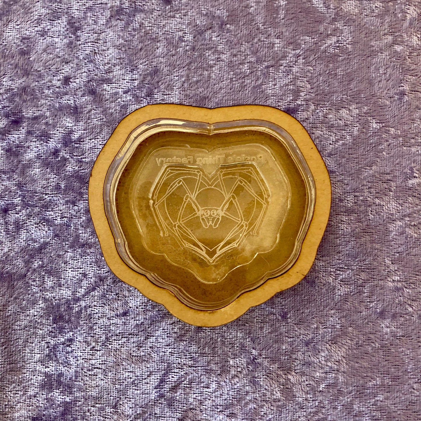 Spider Heart Shaker Silicone Mold