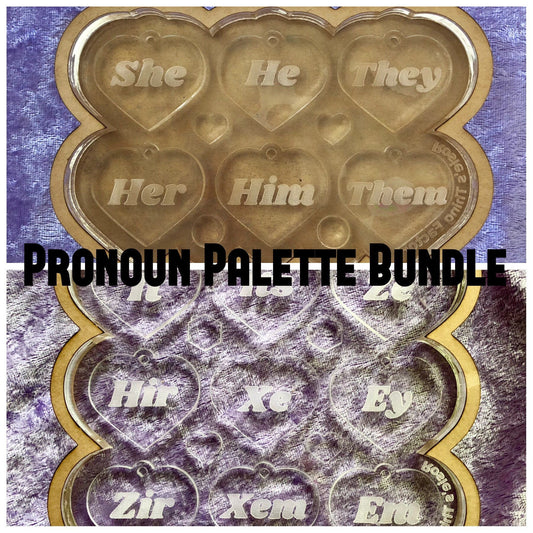 Pronoun Palette Mold Bundle