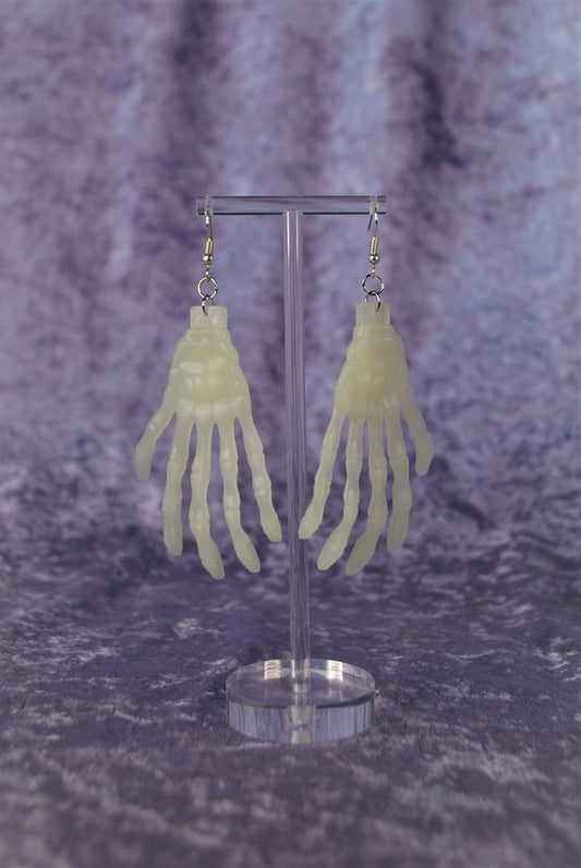 Skeleton Hand Earrings
