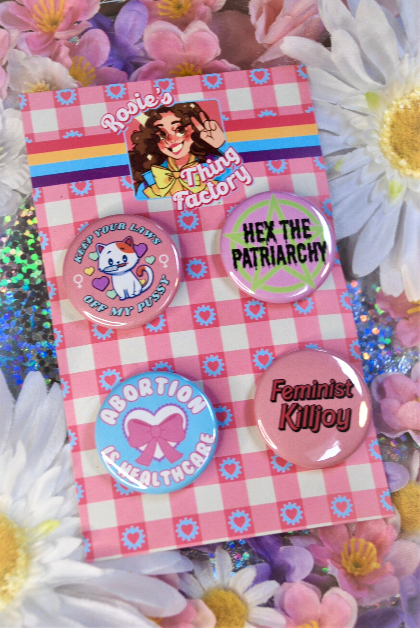 Feminist Button Gift Pack