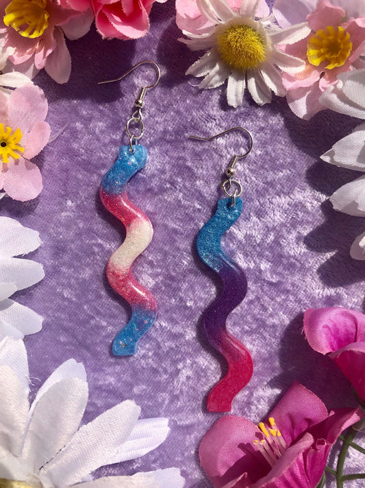 Pride Squiggle Earrings