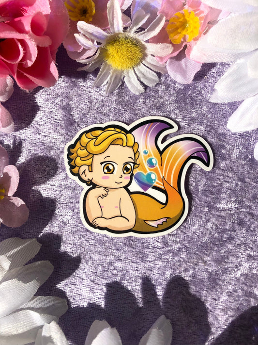 Mermaid Stede Vinyl Sticker