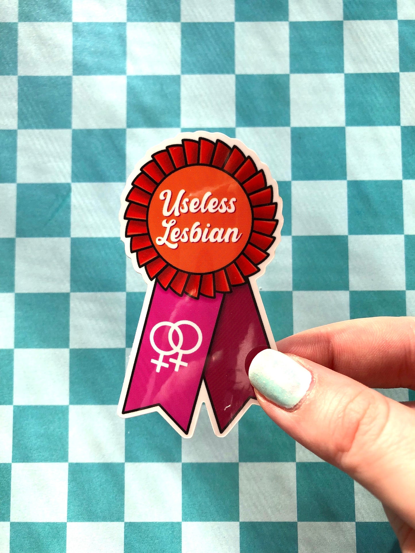 Useless Lesbian Sticker